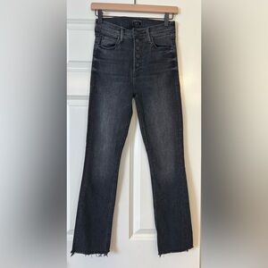MOTHER The Pixie Dazzler Ankle Fray in Night Shadow Size 25